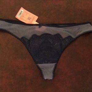 Sexy European Hunkemoller semi sheer lace thong